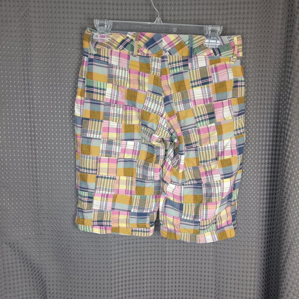Duck Head Patchwork Plaid Shorts Women's Size 1 100% Cotton Made in India - Picture 12 of 12